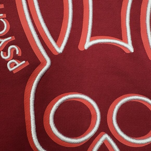 Psycho Bunny Rio Red Gresham Bunny Logo French Terry Sweatshirt Women’s XXL - Picture 3 of 10